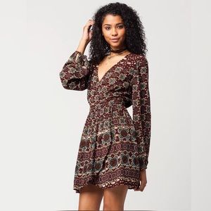 Patrons Of Peace Wrap Front Dress✨